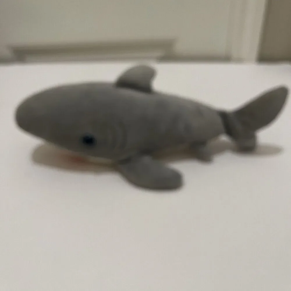 Great White Shark Gray Blue Plastic Eyes 14